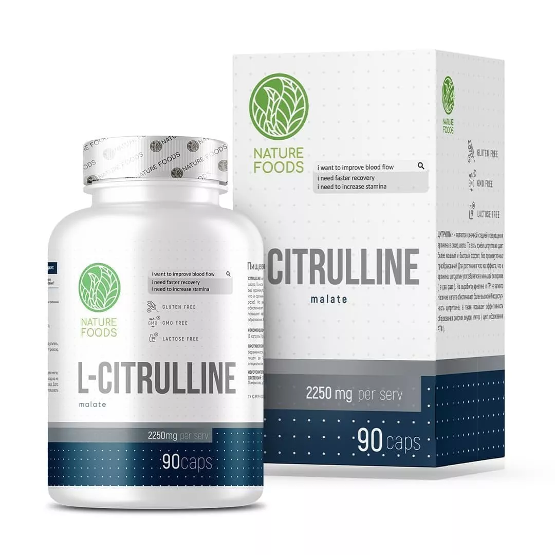 Nature Foods L-Citrulline Malate 90 caps