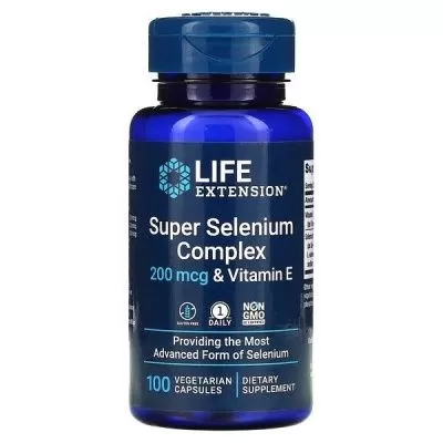 LIFE Extension Super Selenium Complex 200mg 100 vcaps