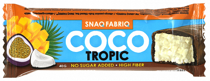 Bombbar SNAQ FABRIQ Батончик глазированный 40g