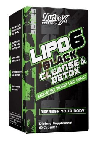 Nutrex Lipo-6 Black Cleanse & Detox 60 caps