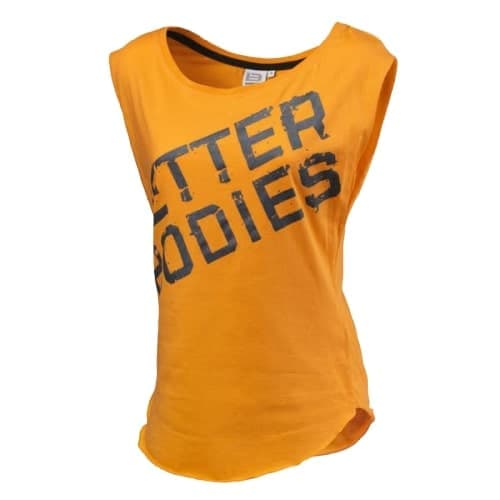 Better Bodies Casual printed tee, футболка оранжевая