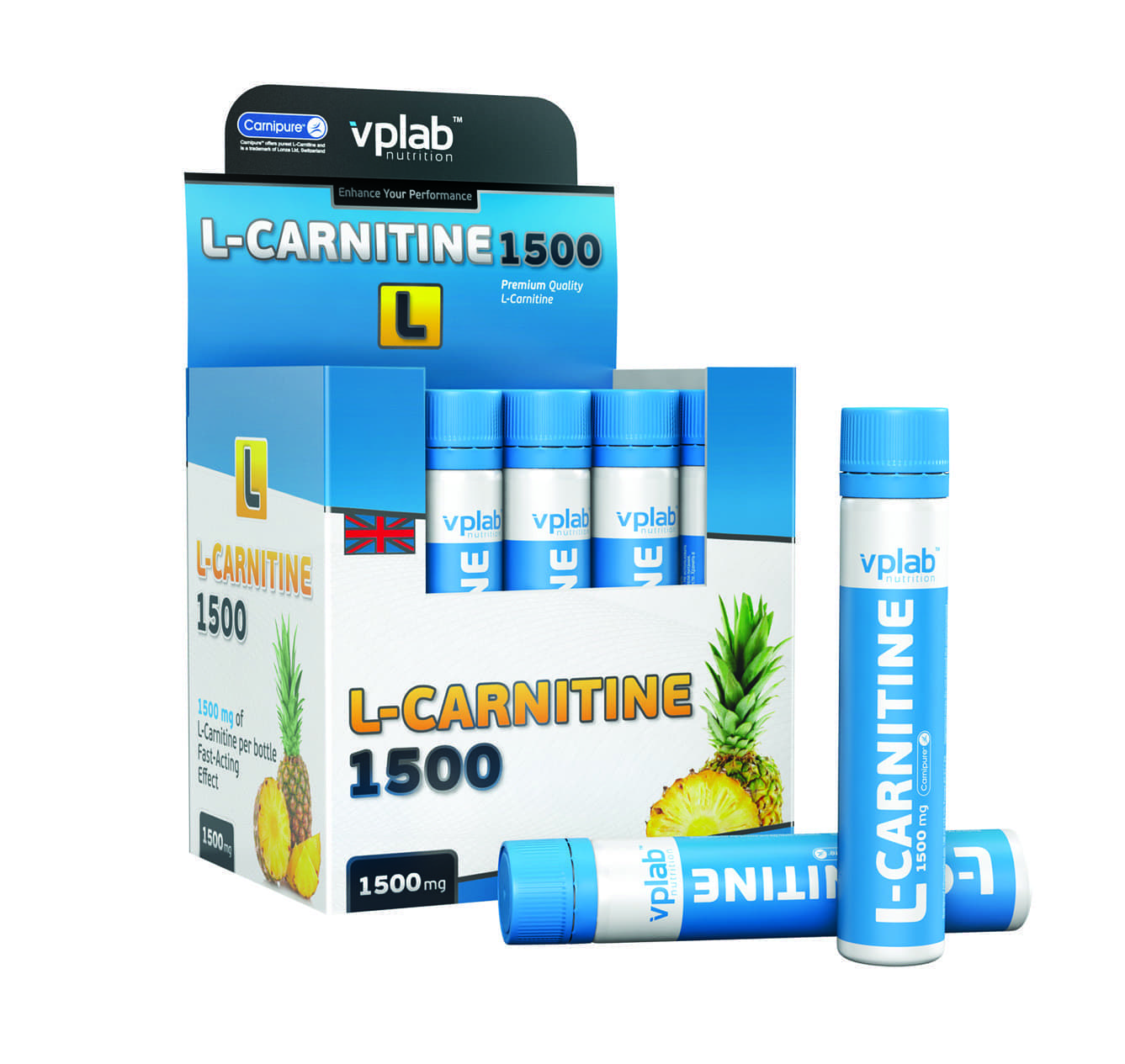 VP Laboratory L-Carnitine 1500mg (amp)