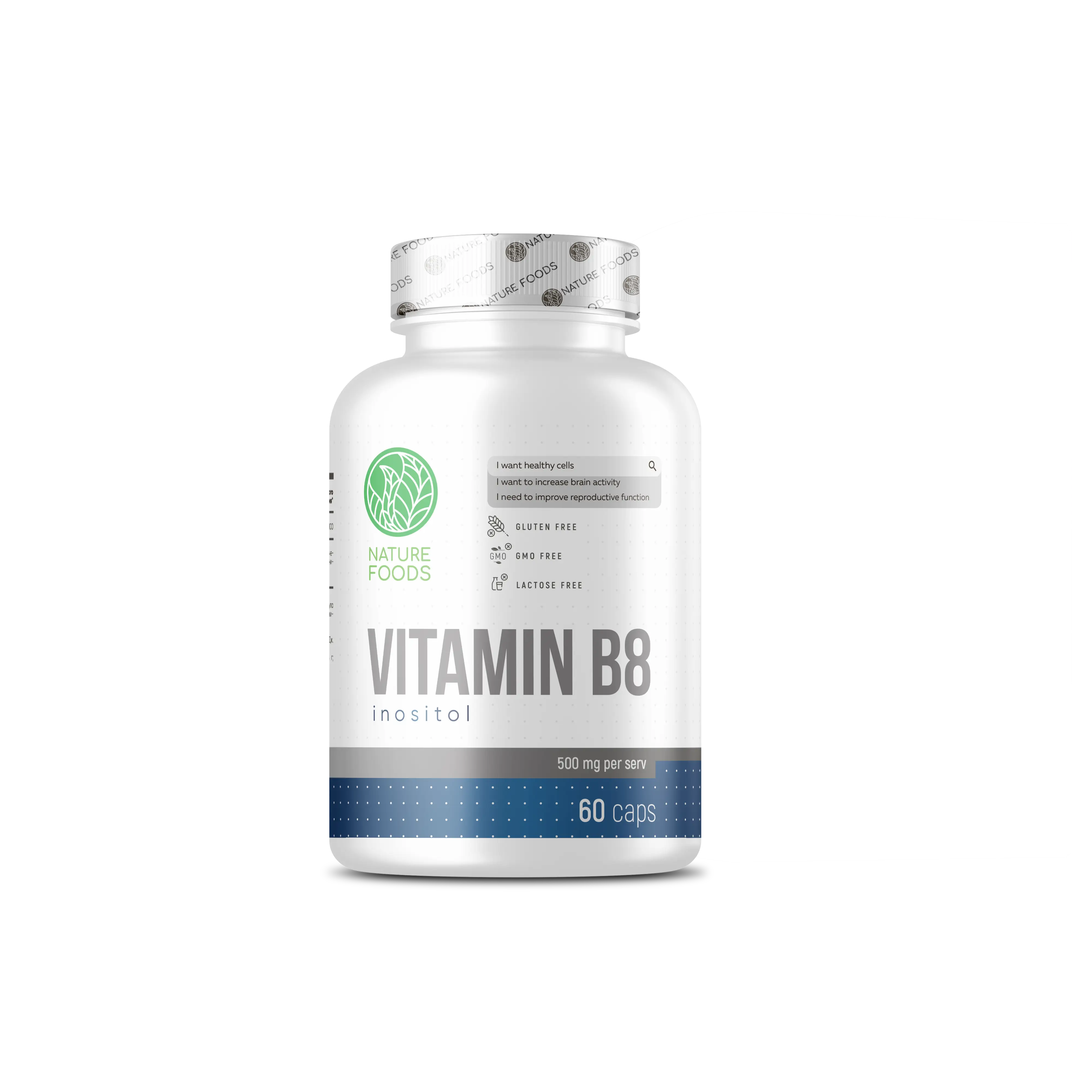 Nature Foods Vitamin B8 500mg 60 caps