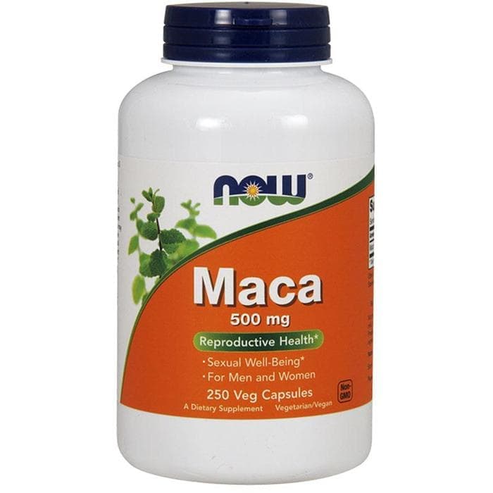 Now Maca 500mg 250 caps