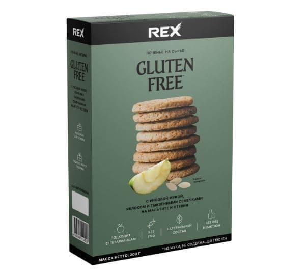 ProteinRex Печенье без Глютена 200g