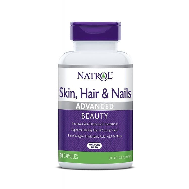 NATROL Skin Hair Nails 60 caps