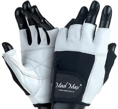Перчатки Mad Max "Fitness" MFG444\WH-BK