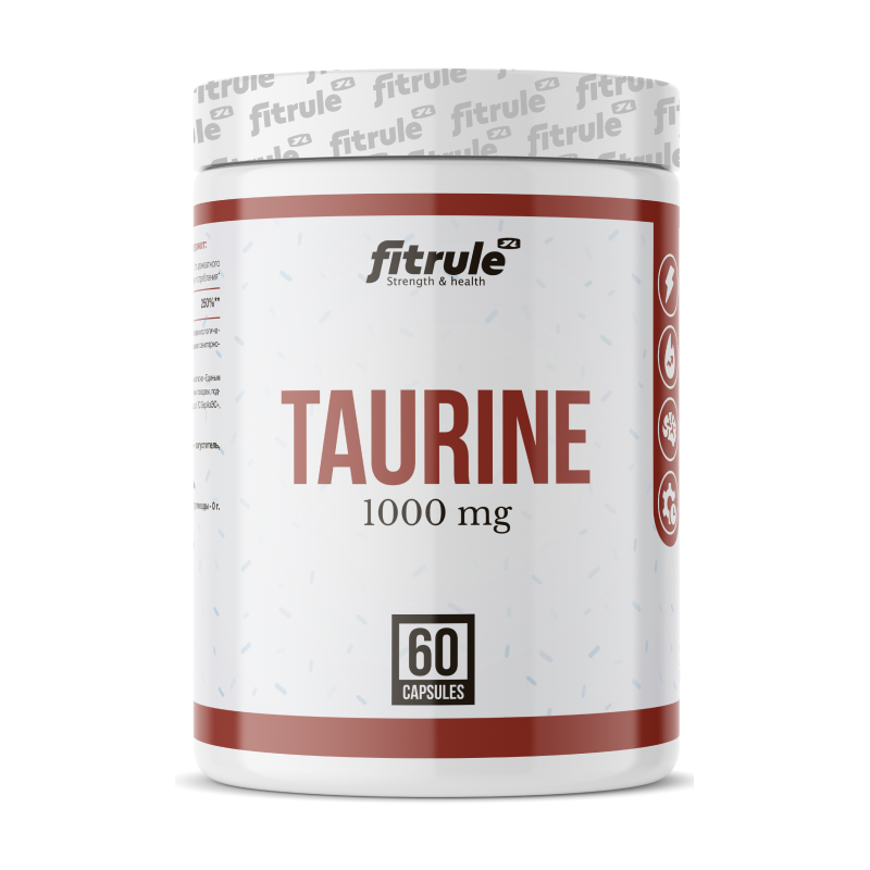 Fitrule Taurine 1000mg 60 caps