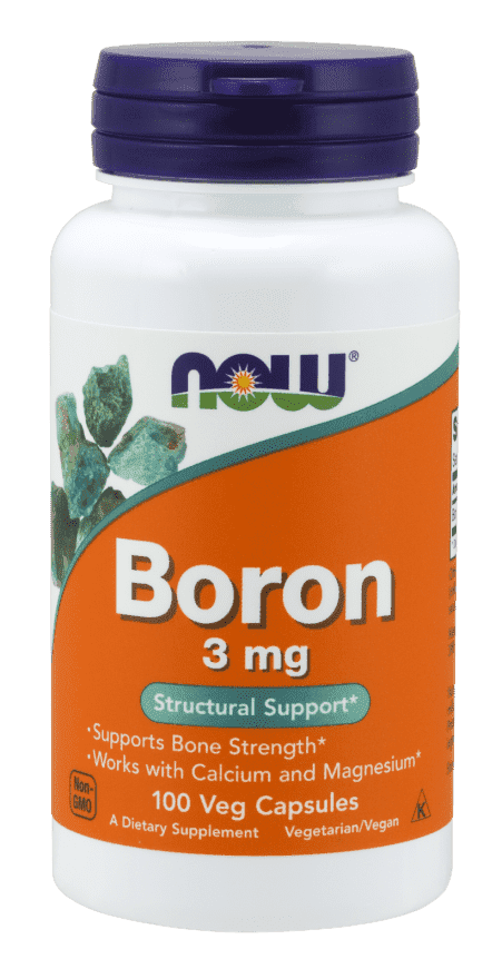 NOW Boron 3 mg 100 caps
