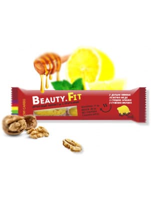 Beauty Fit Натуральные Низкоуглеводные Фруктовые Конфеты с Протеином 63g