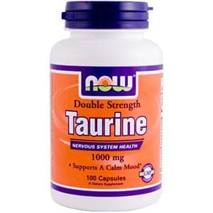 NOW Taurine 1000mg 100 caps