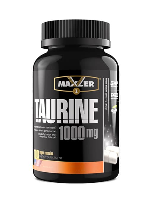 Maxler Taurine 1000 mg 100 vegan caps