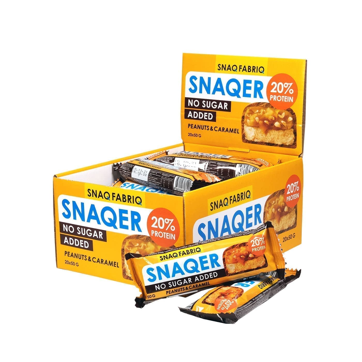 Bombbar SNAQ FABRIQ Батончик глазированный 50g