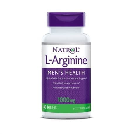 NATROL L-Arginine 1000mg 50 tabs