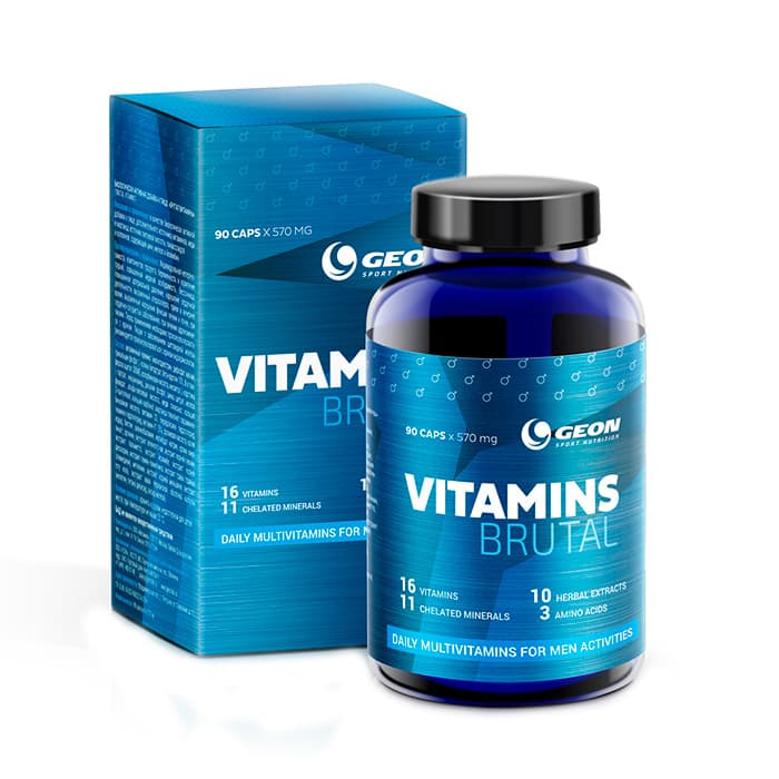 GEON Brutal Vitamins 90 caps