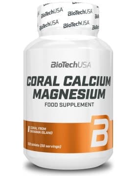 BioTech Coral Calcium Magnesium 100 tabs