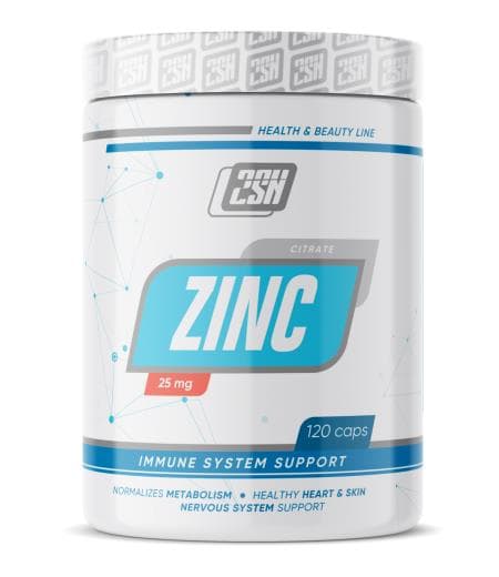 2SN Zinc Citrate 25mg 120 caps