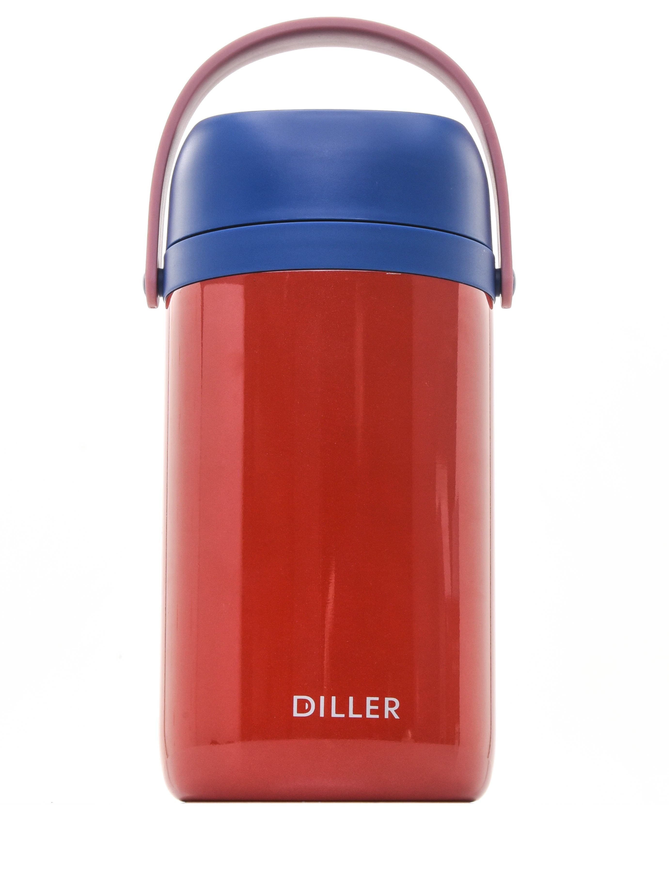 Термоконтейнер для еды Diller 8926 2400 ml (Красный)