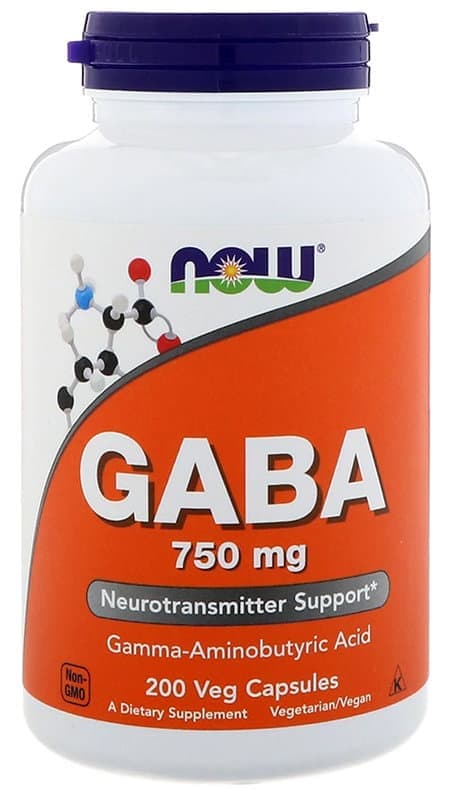 Now GABA 750mg 200 caps