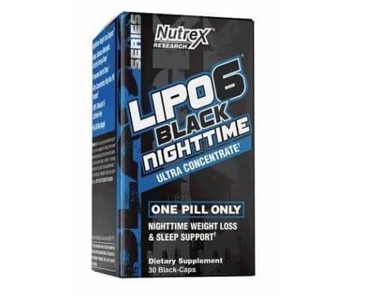 Nutrex Lipo-6 Black Ultra Concentrate Nighttime 30 caps