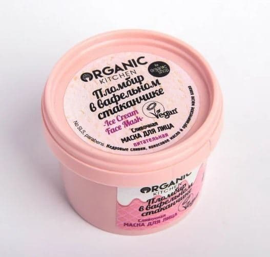 Natura Siberica Organic Kitchen Сливочная Маска для Лица 100ml