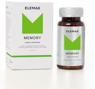 Elemax MEMORY 400mg 60 caps